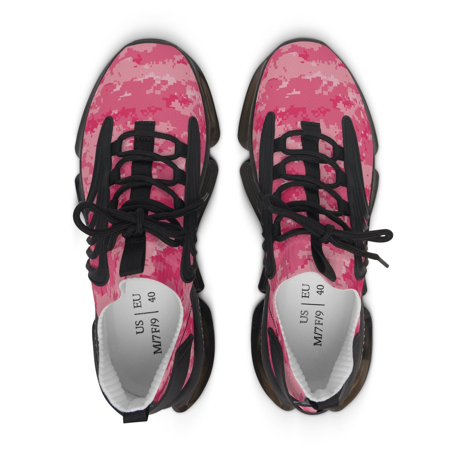 Women's Mesh Red Camo Sneakers