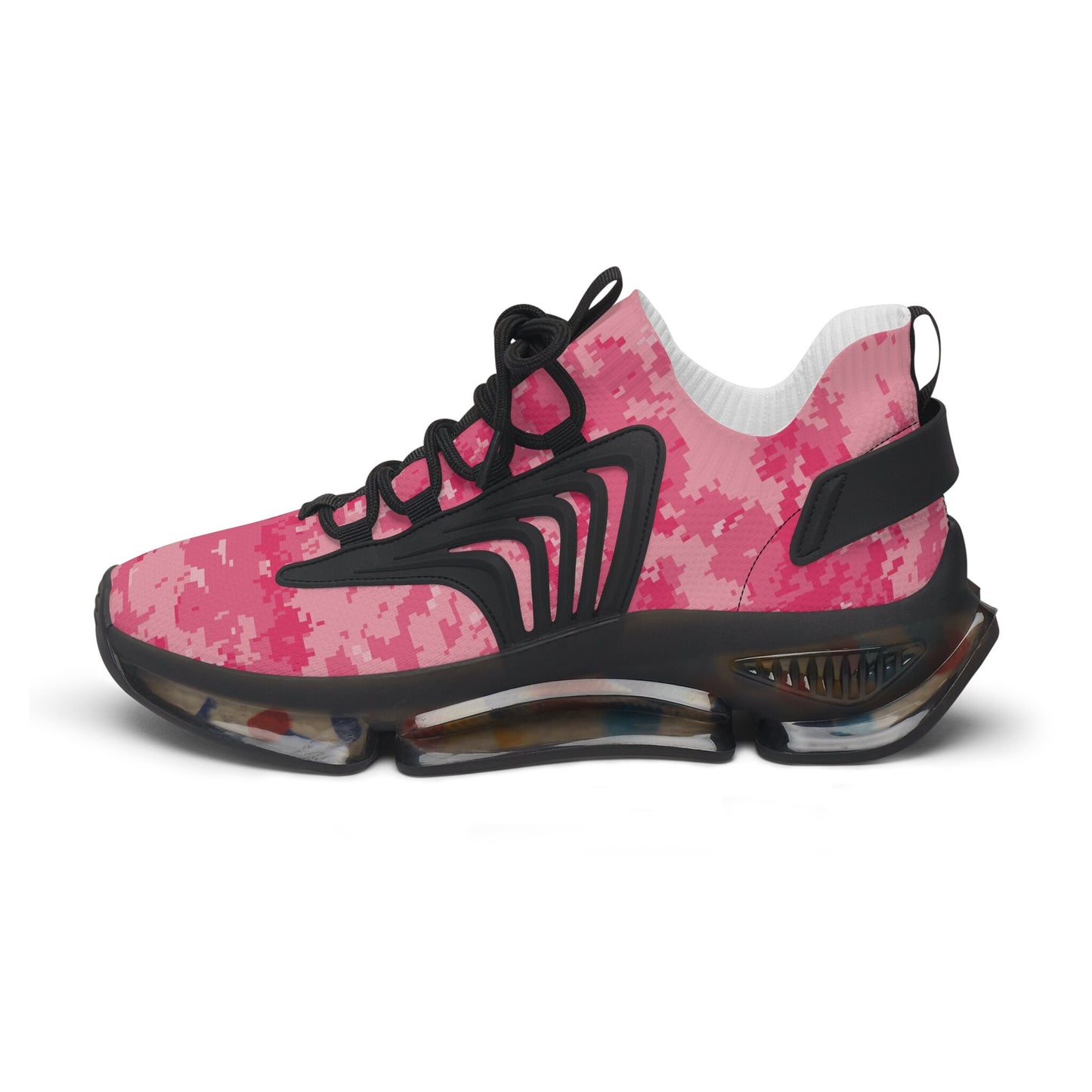 Women's Mesh Red Camo Sneakers