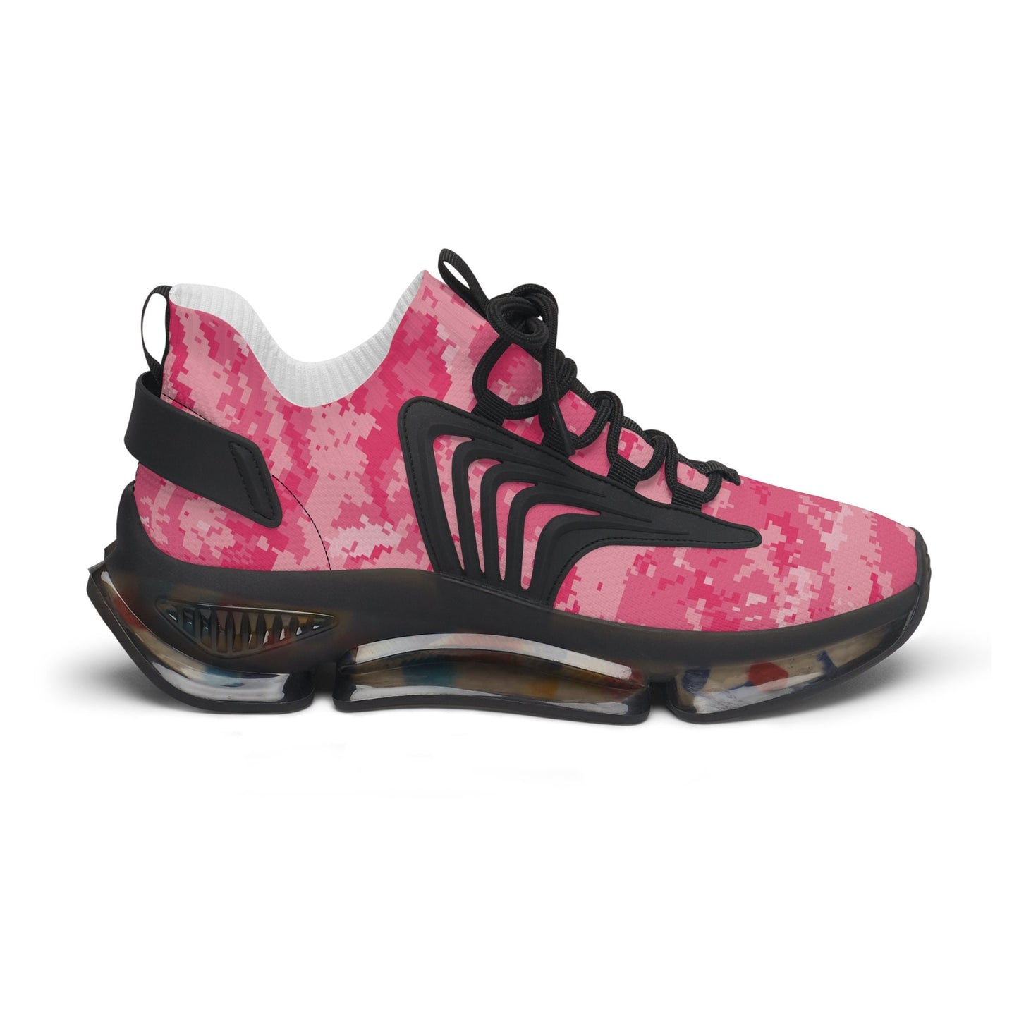 Women's Mesh Red Camo Sneakers