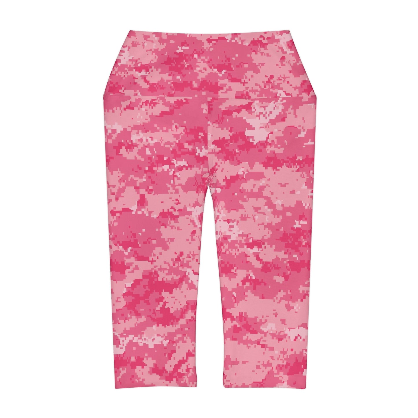 Yoga Camo Capri Leggings