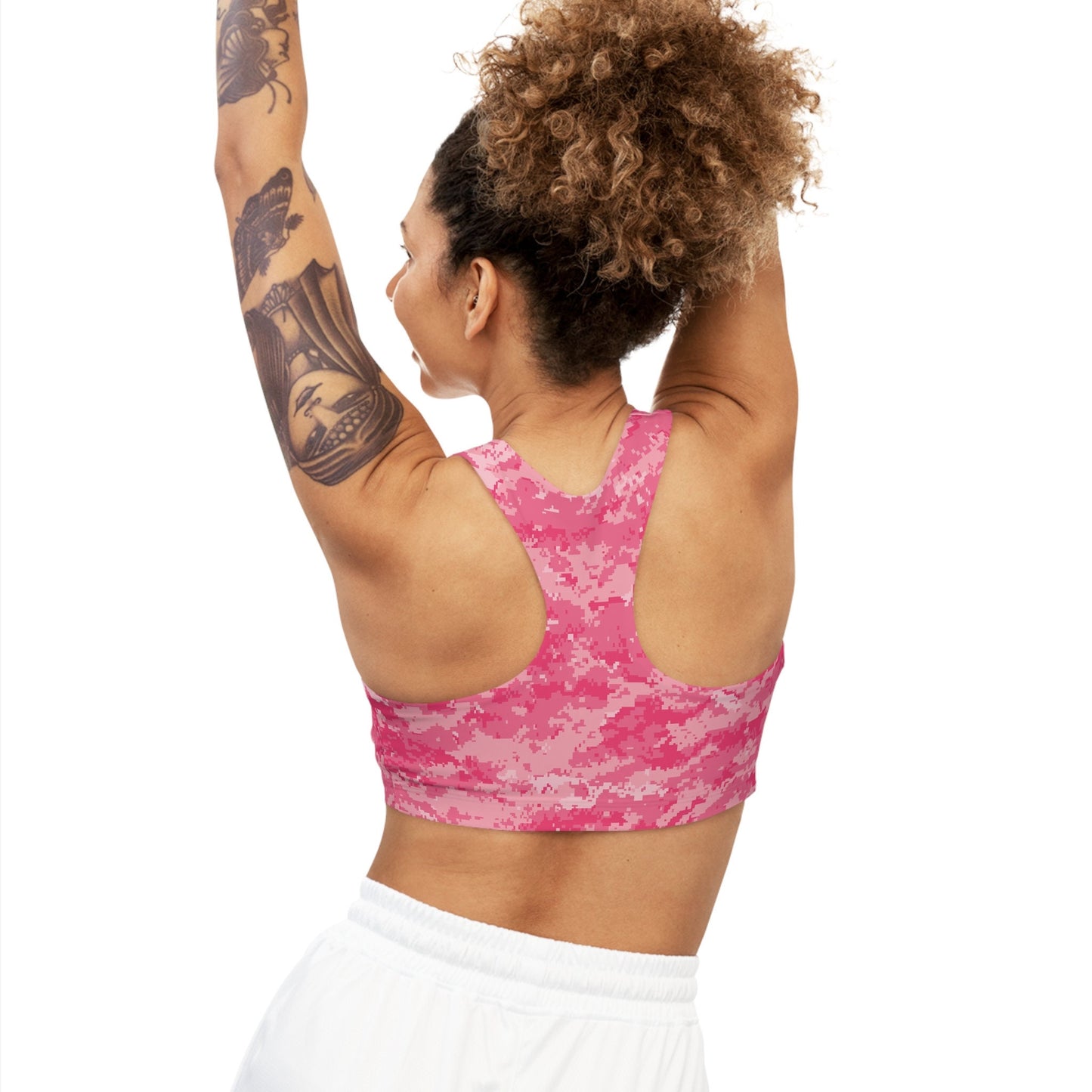 Seamless Camo Sports Bras