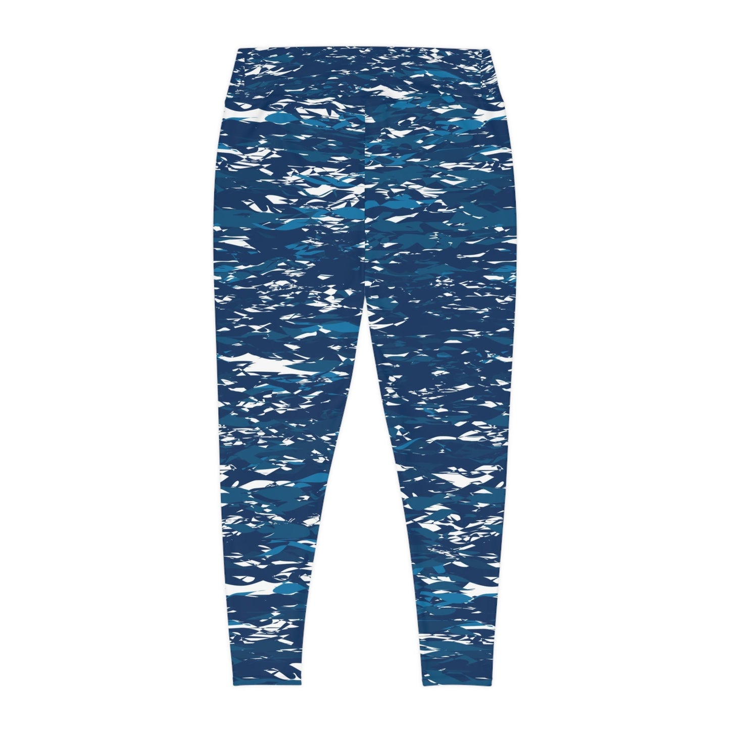 Plus Size Blue Leggings