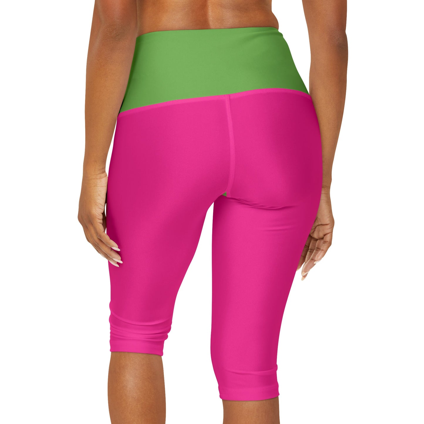 Yoga Capri Pink Leggings
