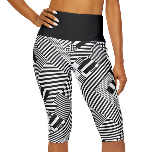 Black Capri Yoga Leggings