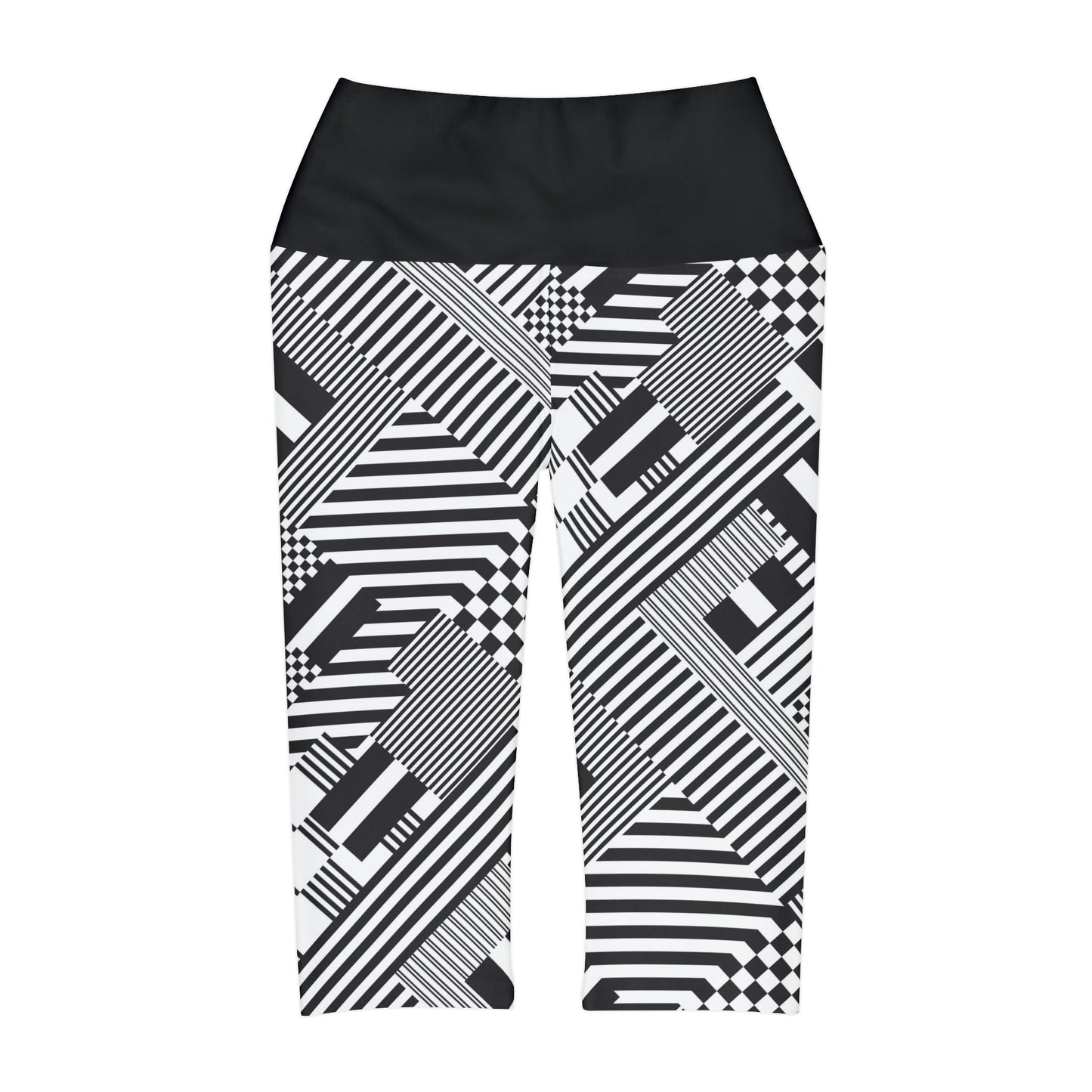 Black Capri Yoga Leggings