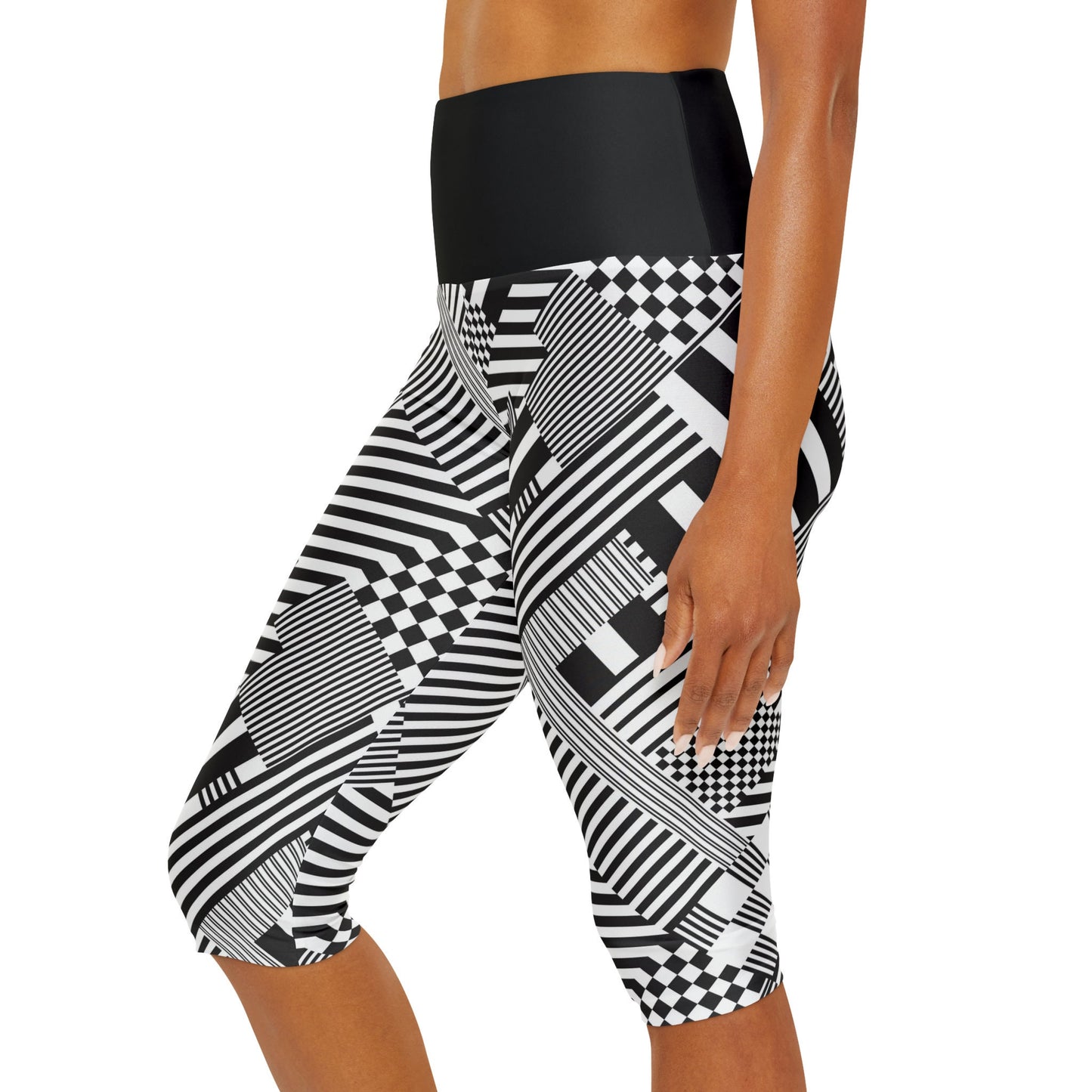 Black Capri Yoga Leggings