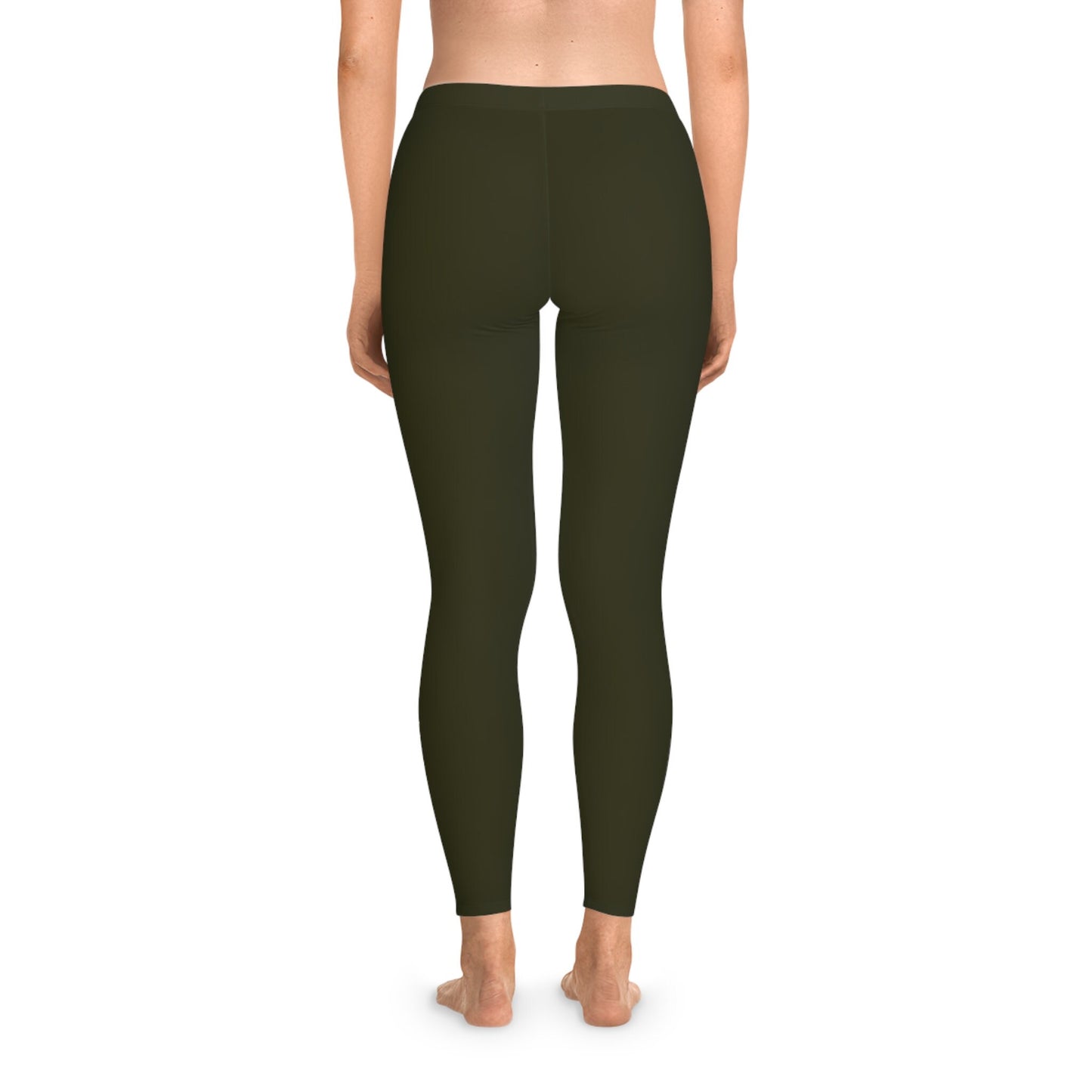 Dark Green Stretchy Leggings