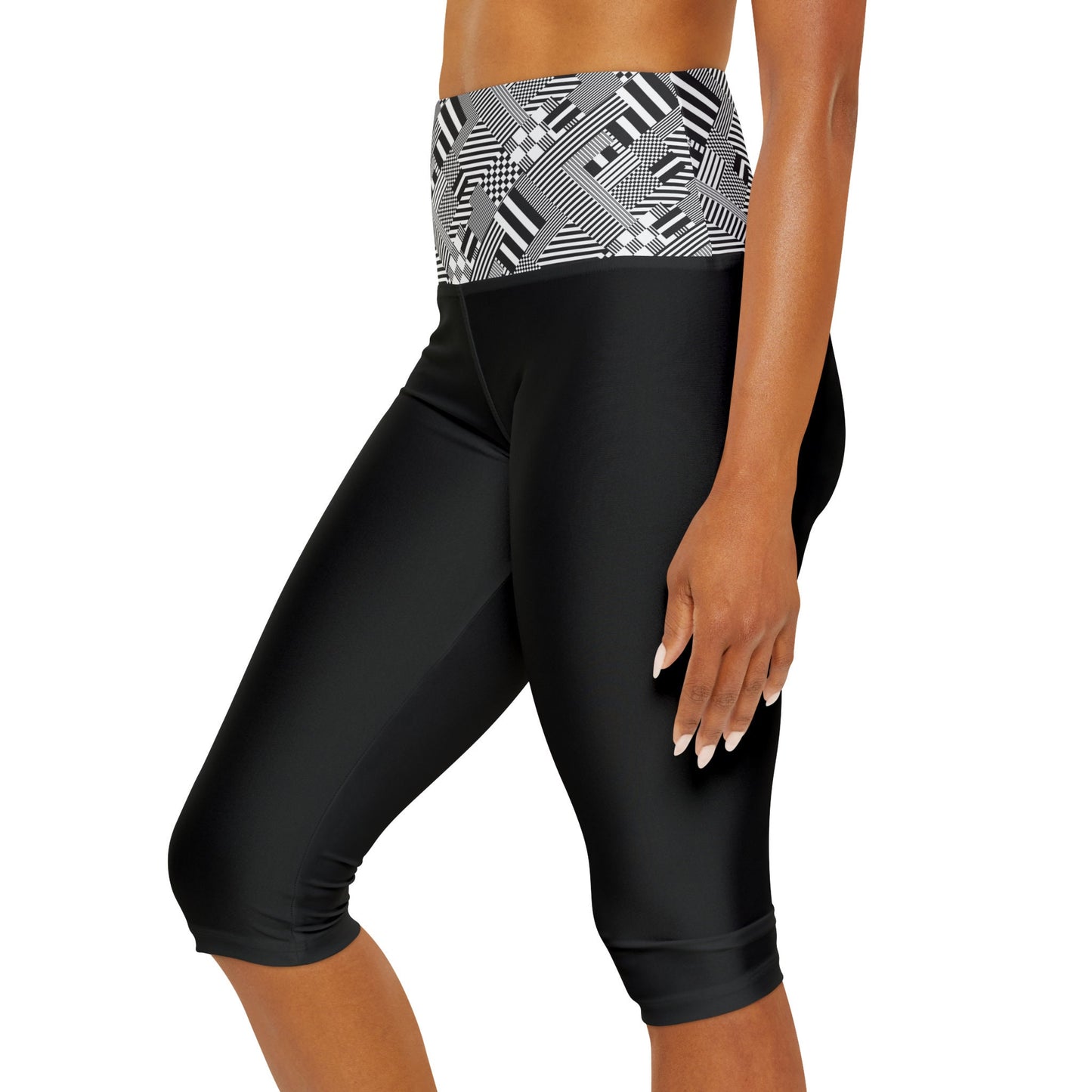 Black Capri Yoga Leggings