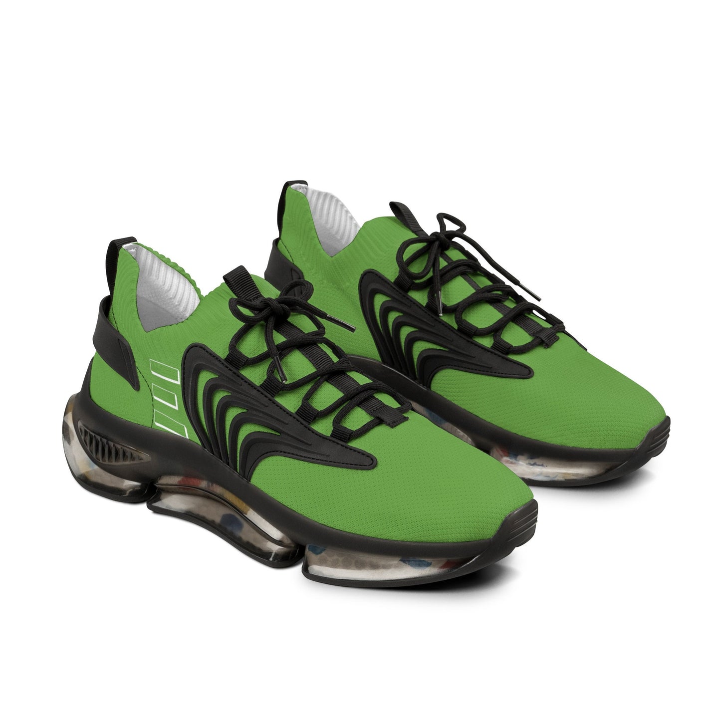 Men's Mesh Bright Green Sneakers
