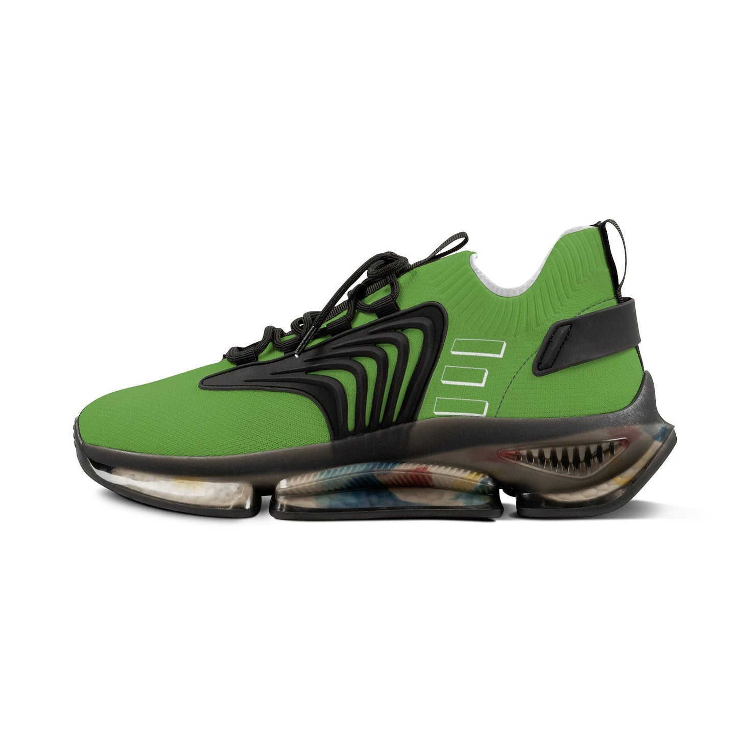 Men's Mesh Bright Green Sneakers