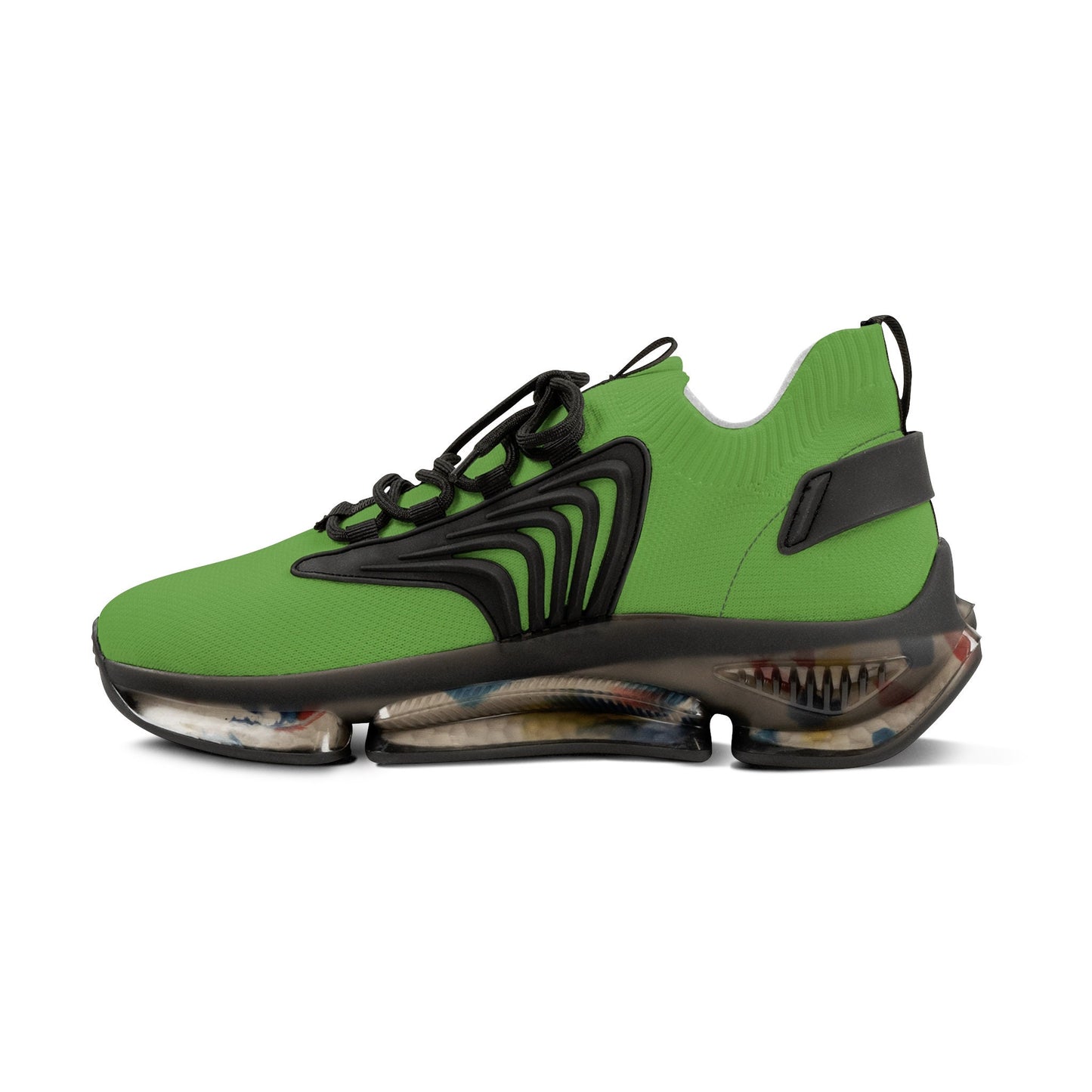 Men's Mesh Bright Green Sneakers