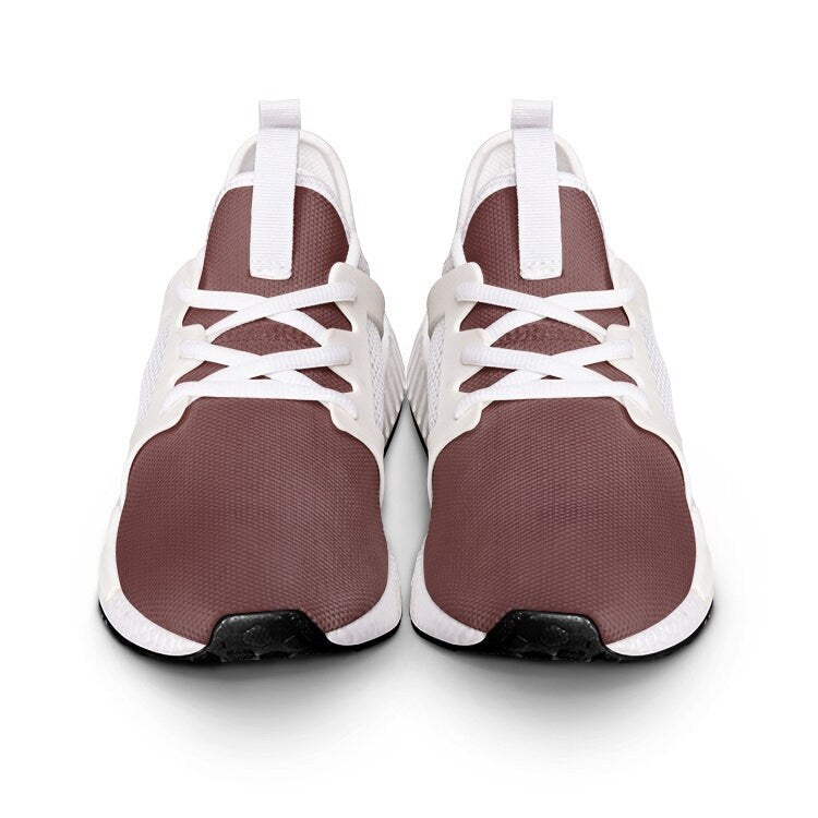 Unisex Lightweight Burgundy Sneakers