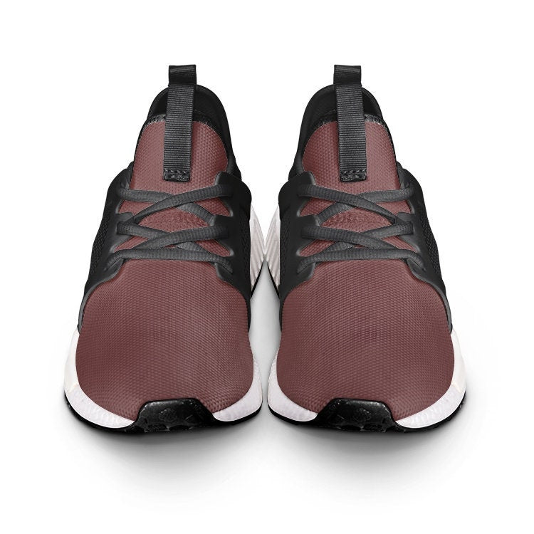 Unisex Lightweight Burgundy Sneakers