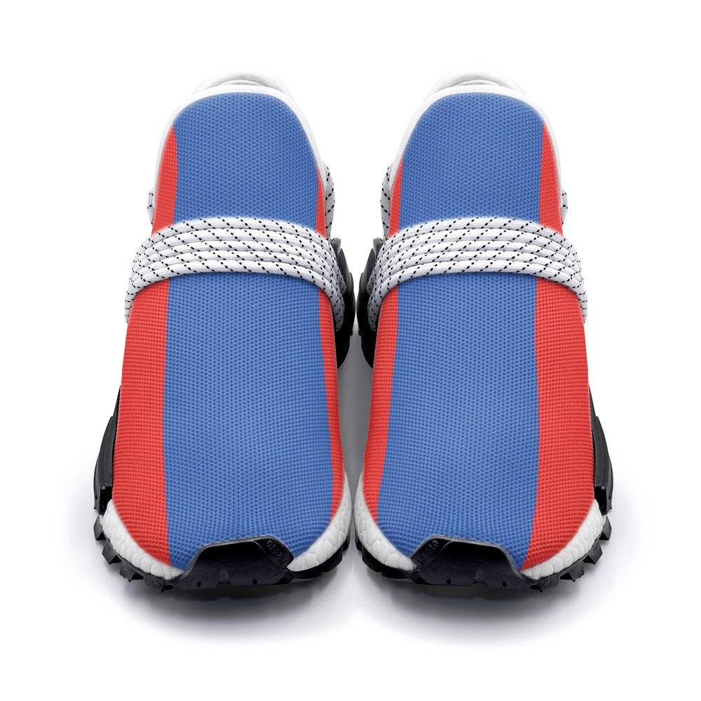 Unisex Red White And Blue Lightweight Sneaker
