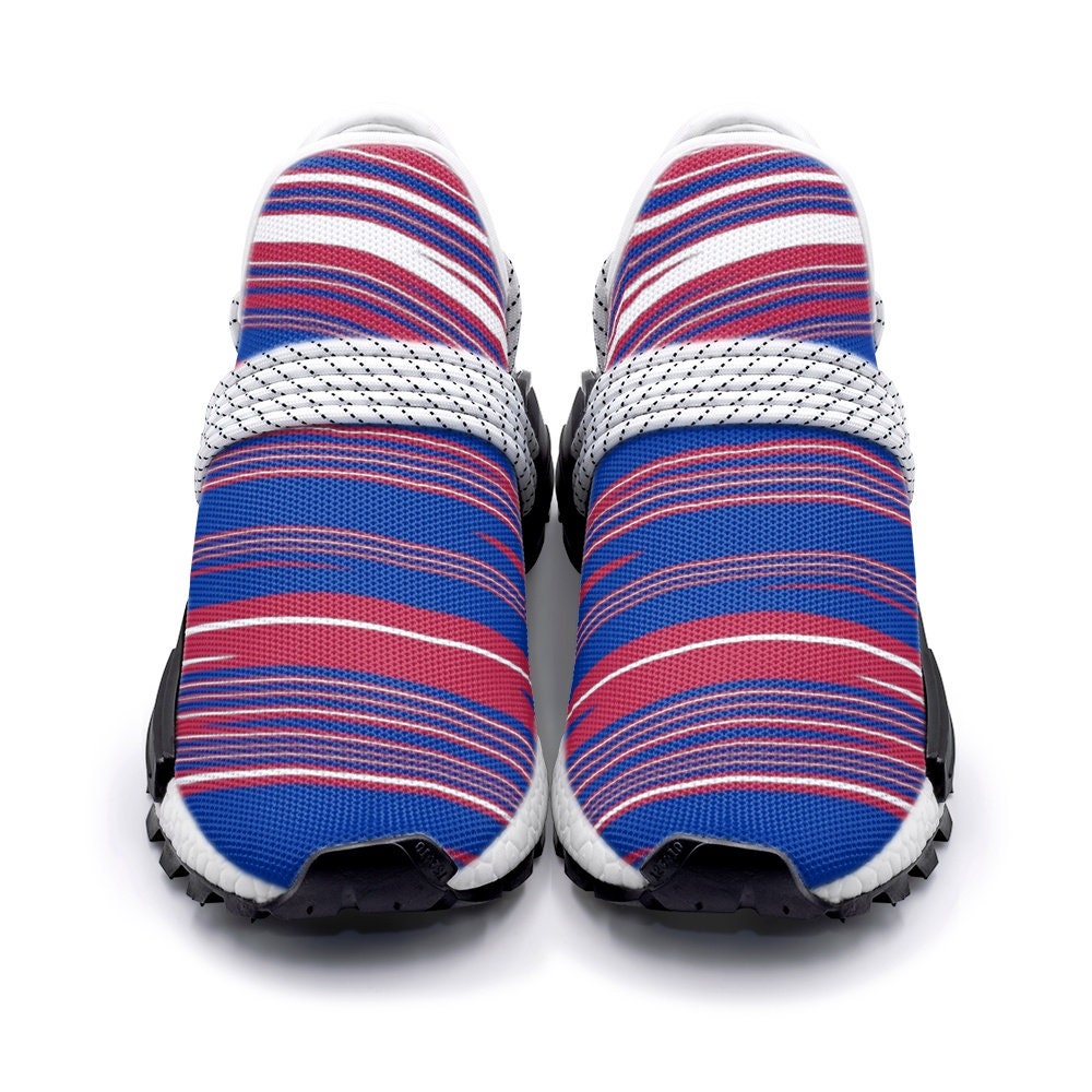 Unisex Lightweight Red and Blue Sneakers