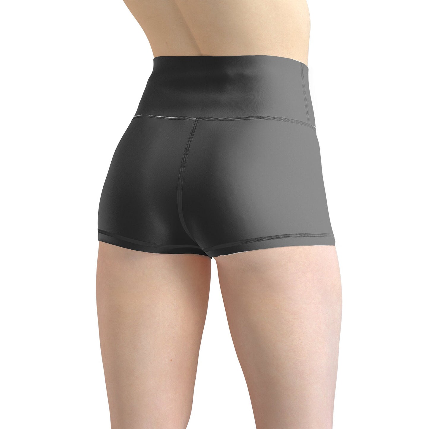 Women's Grey Yoga Shorts