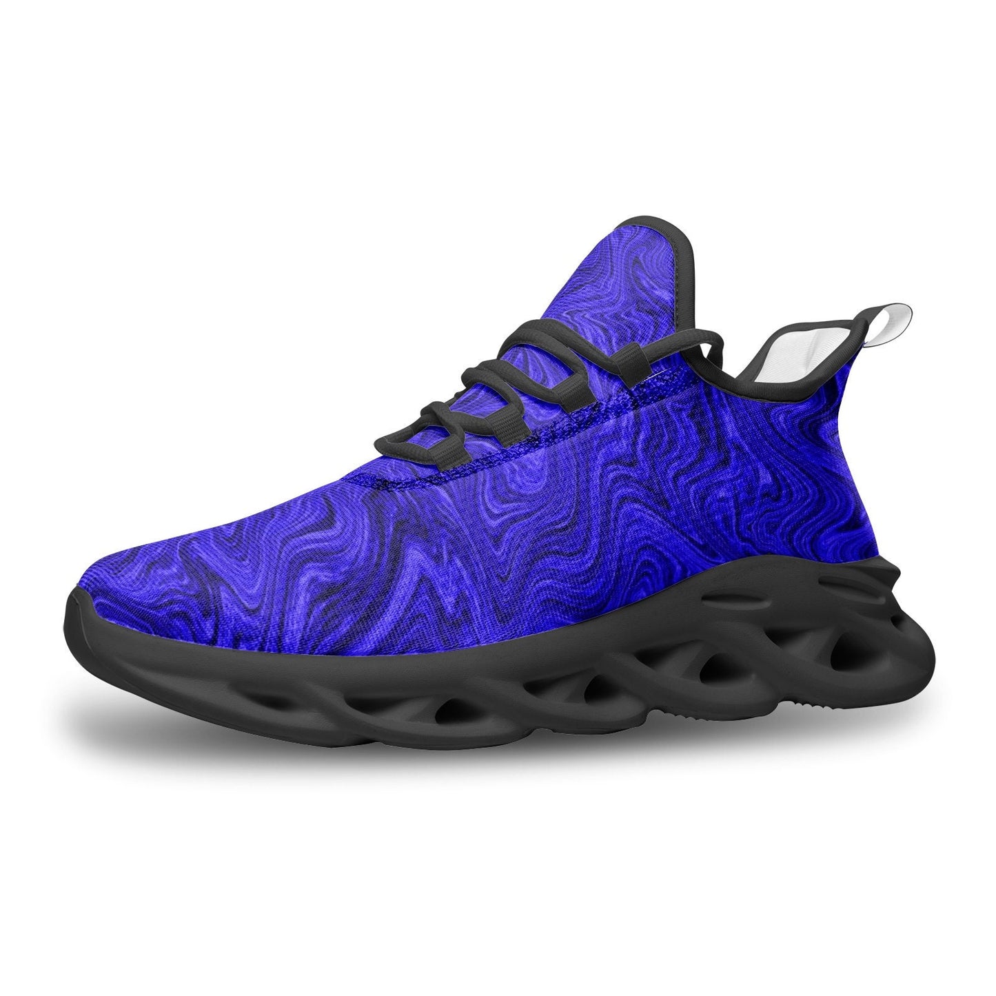 Unisex Bounce Mesh Knit Blue Sneakers