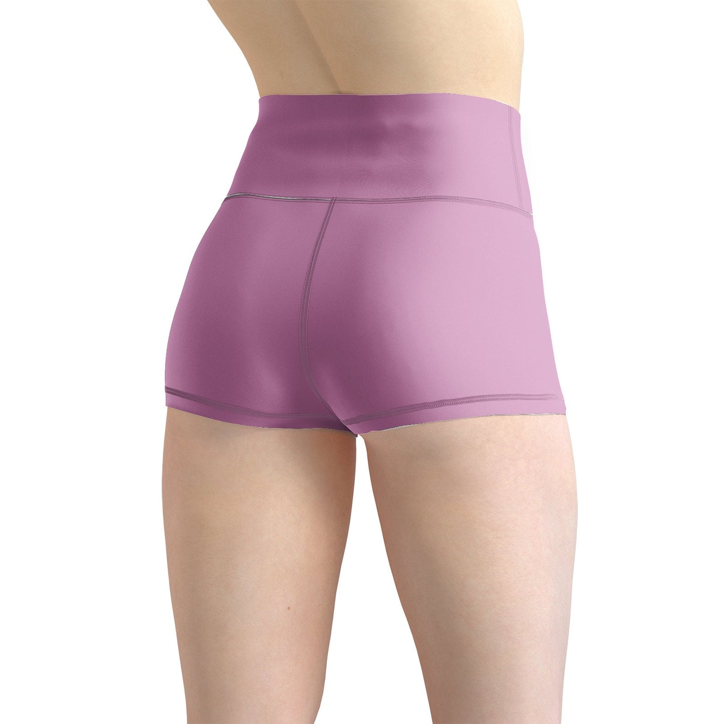 Women's Pink Yoga Shorts