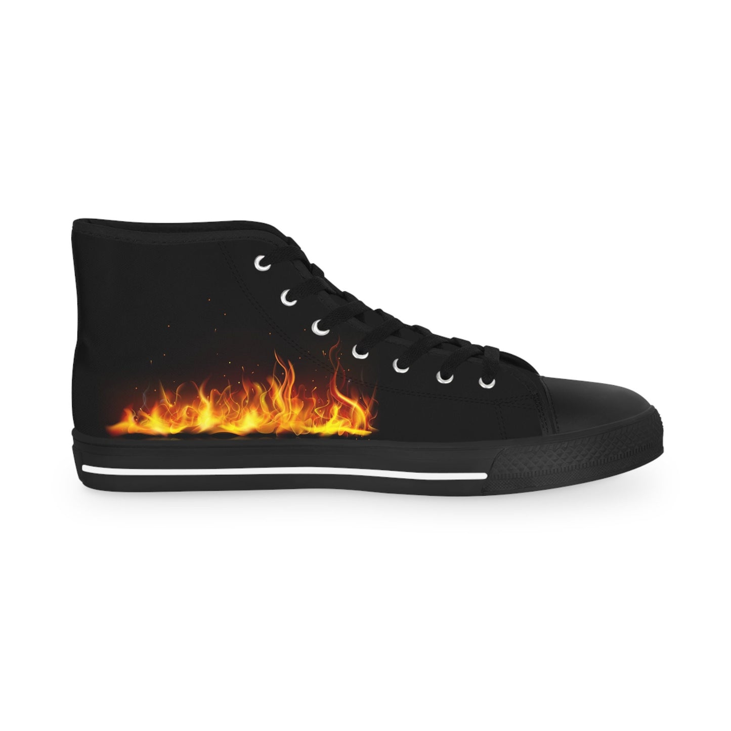 Men's Black High Top Sneakers