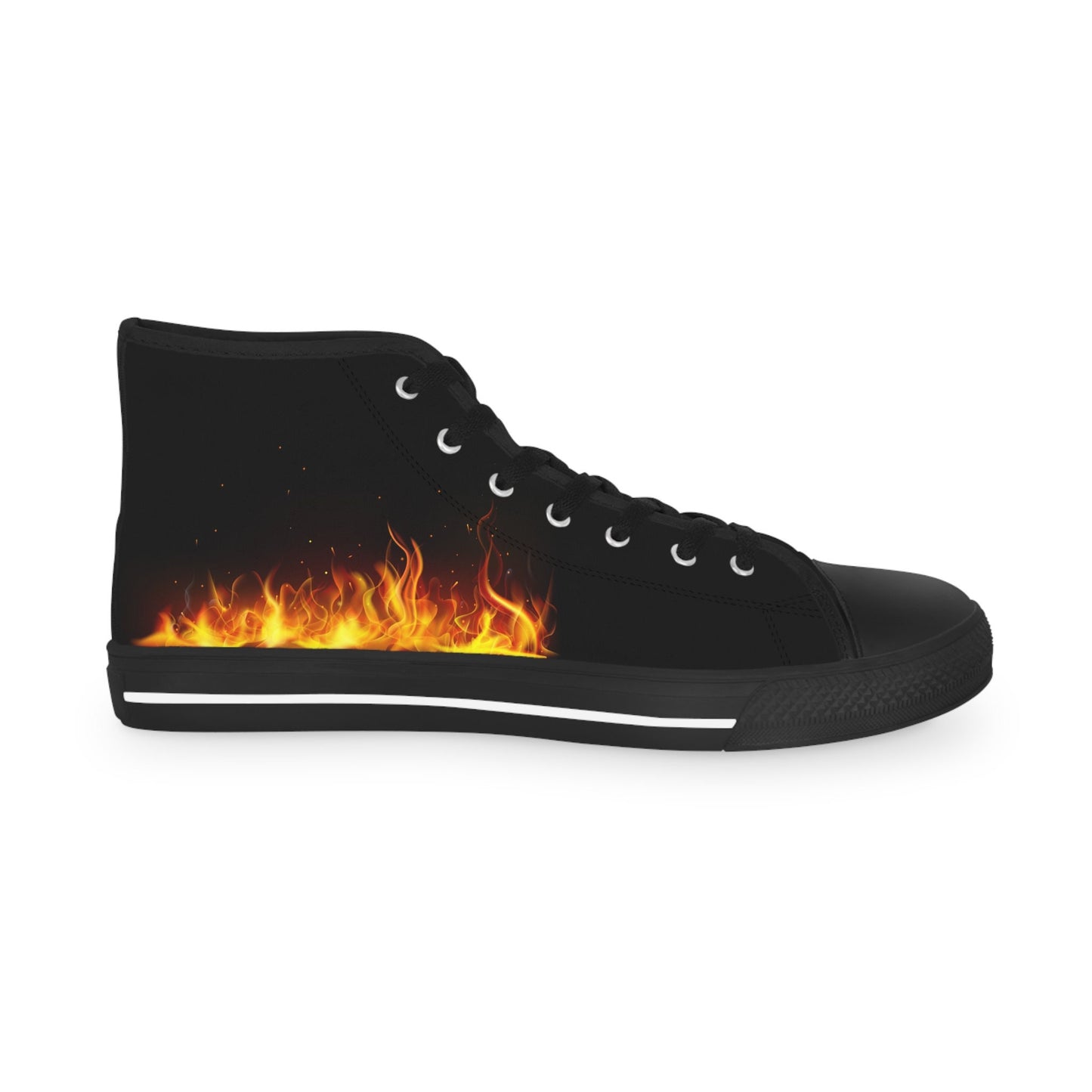 Men's Black High Top Sneakers