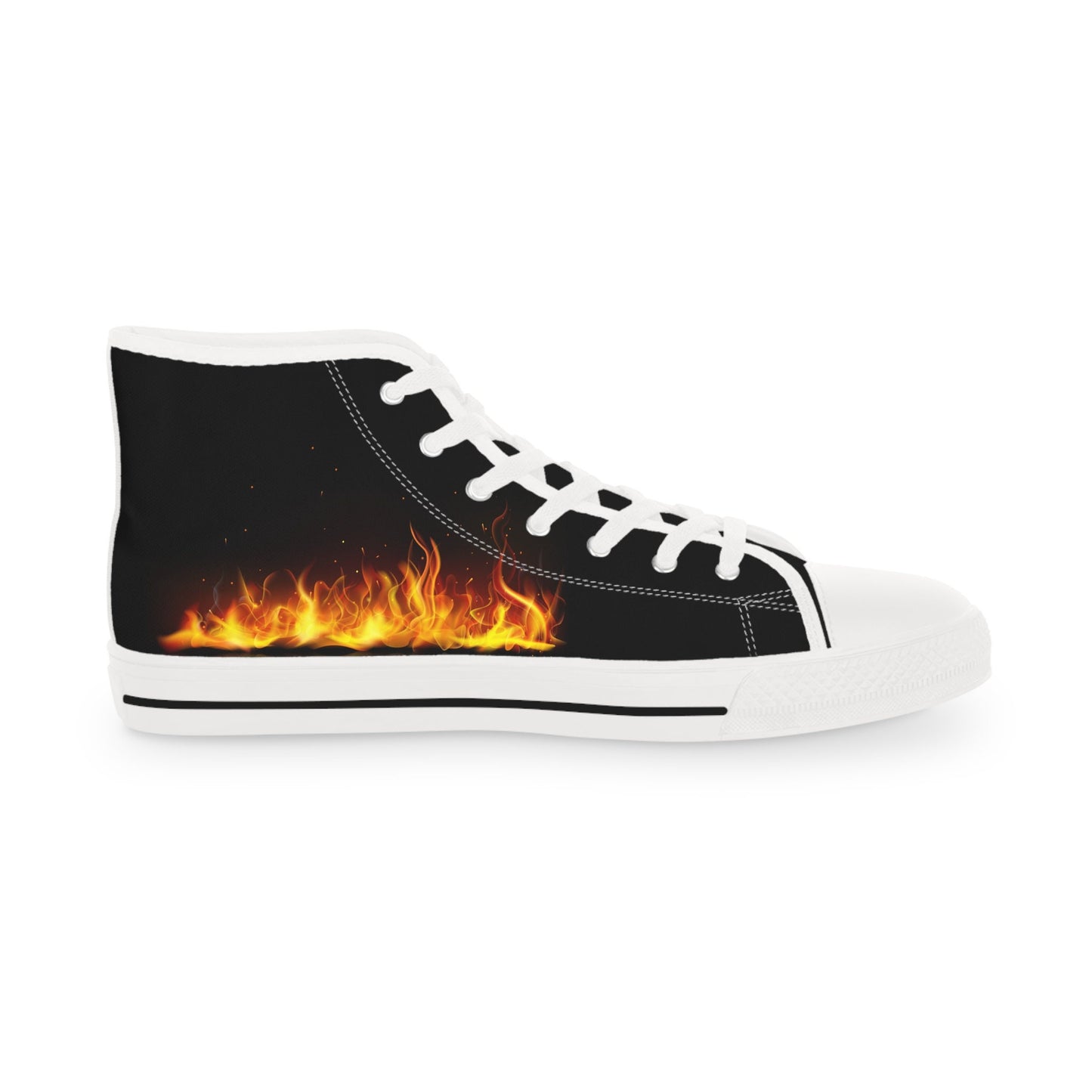 Men's Black High Top Sneakers