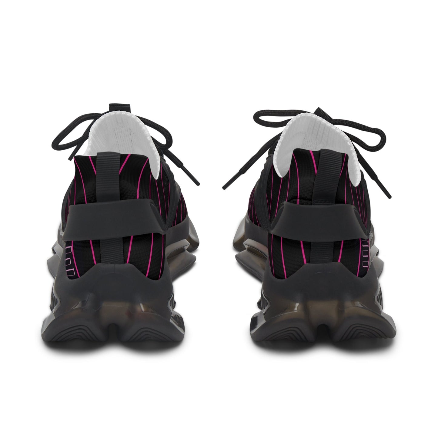 Ladies Pink SneakersWomen's Mesh Pink and Black Sneakers