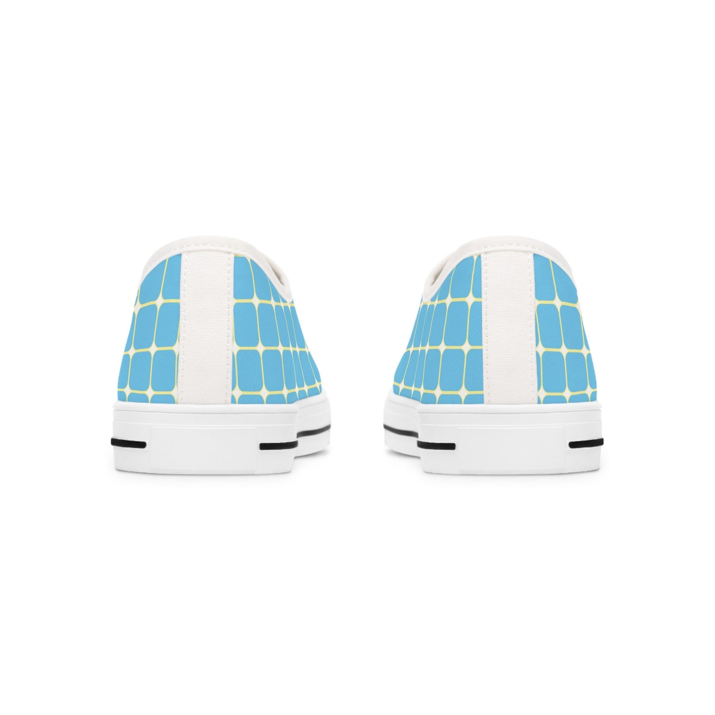 Women's Low Top Light Blue Sneakers