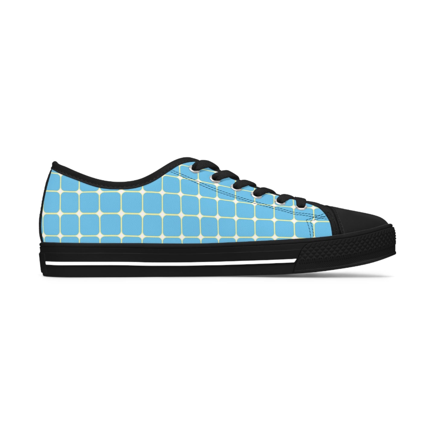 Women's Low Top Light Blue Sneakers