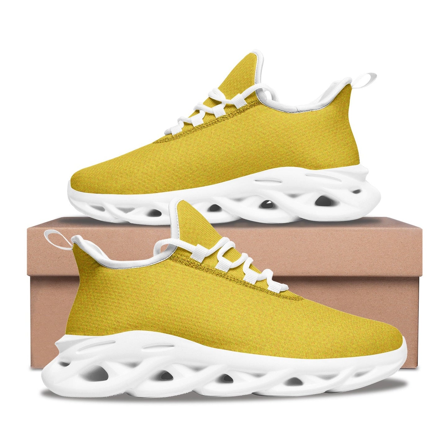 Gold Color Sneakers
