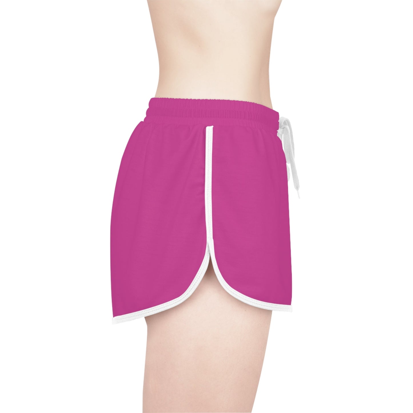 Women's Pink Shorts Relaxed Fit No pockets