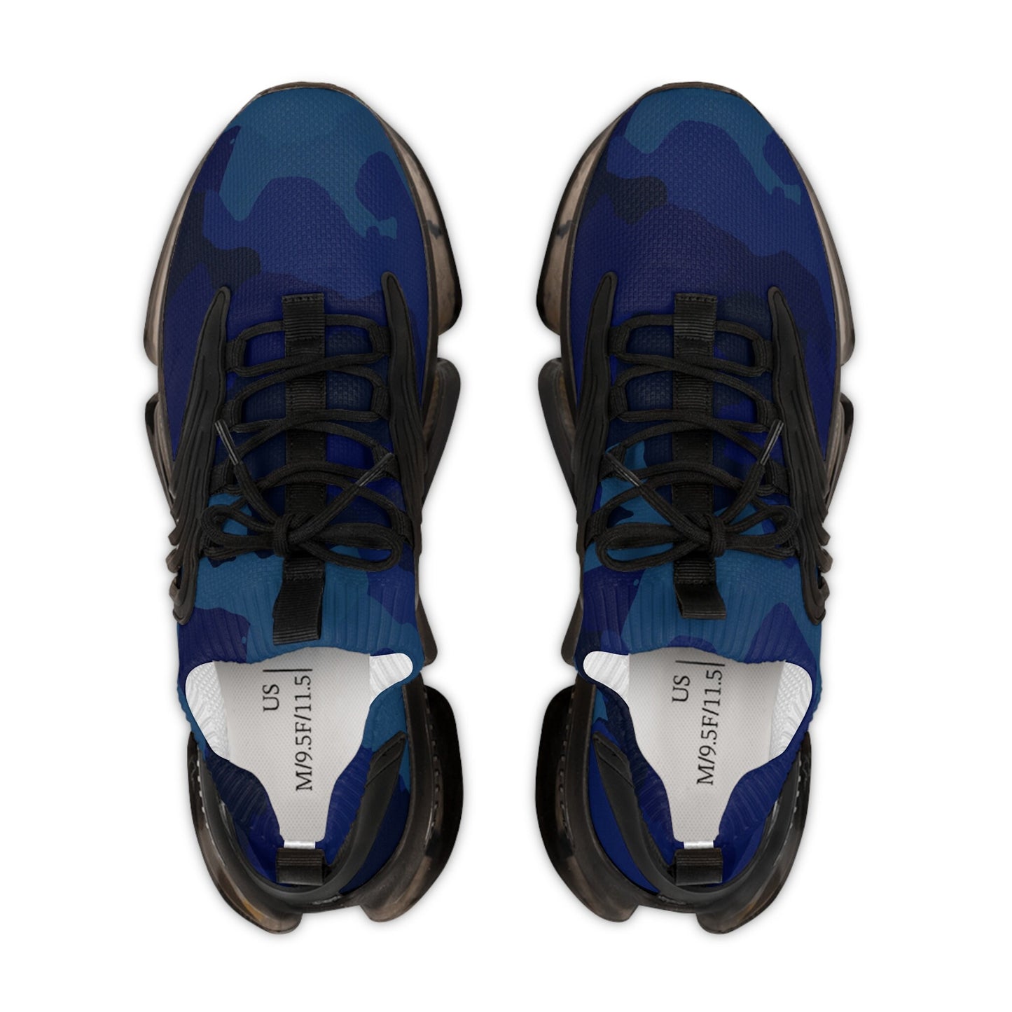 Men's Blue Camo Sneakers
