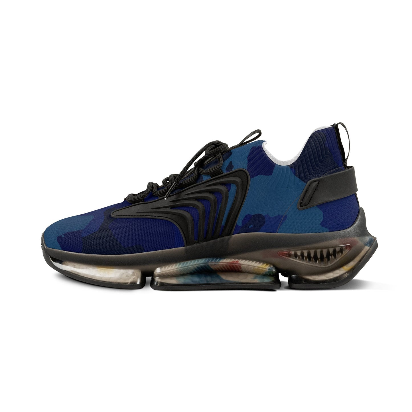 Men's Blue Camo Sneakers