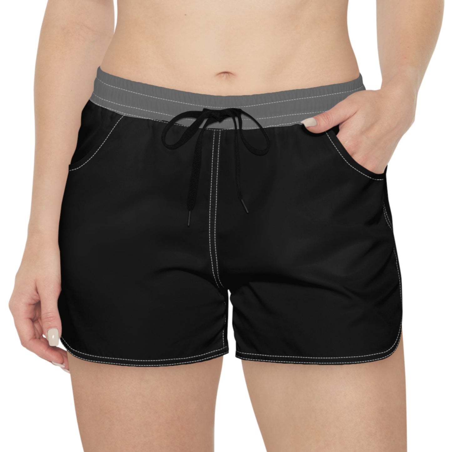 Women's Casual Black Shorts