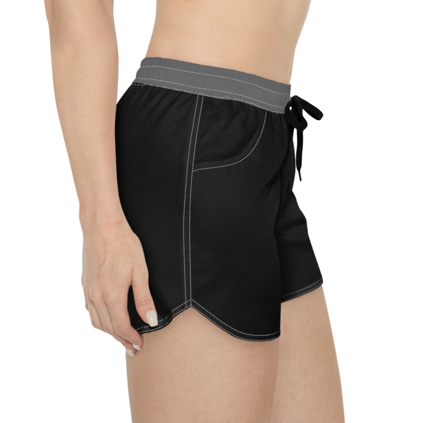 Women's Casual Black Shorts