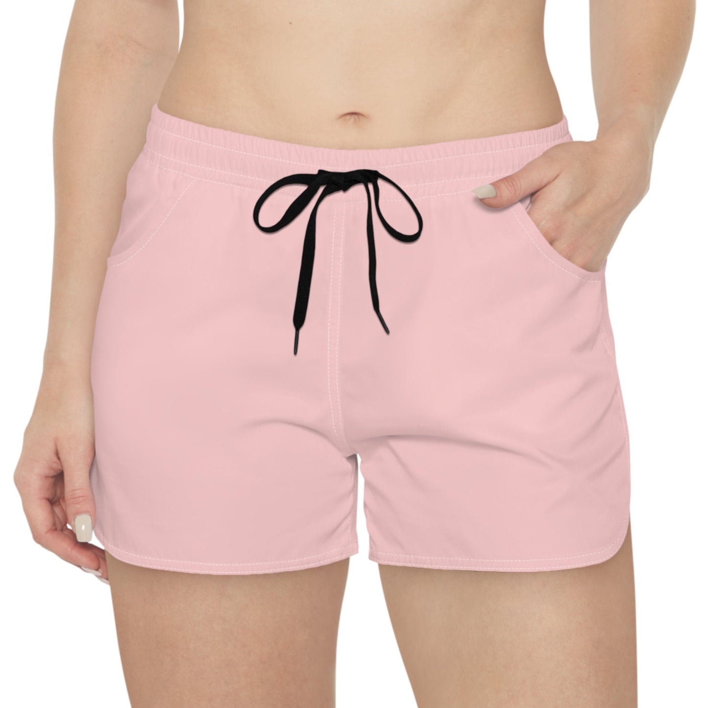 Women's Pink Shorts with Pockets