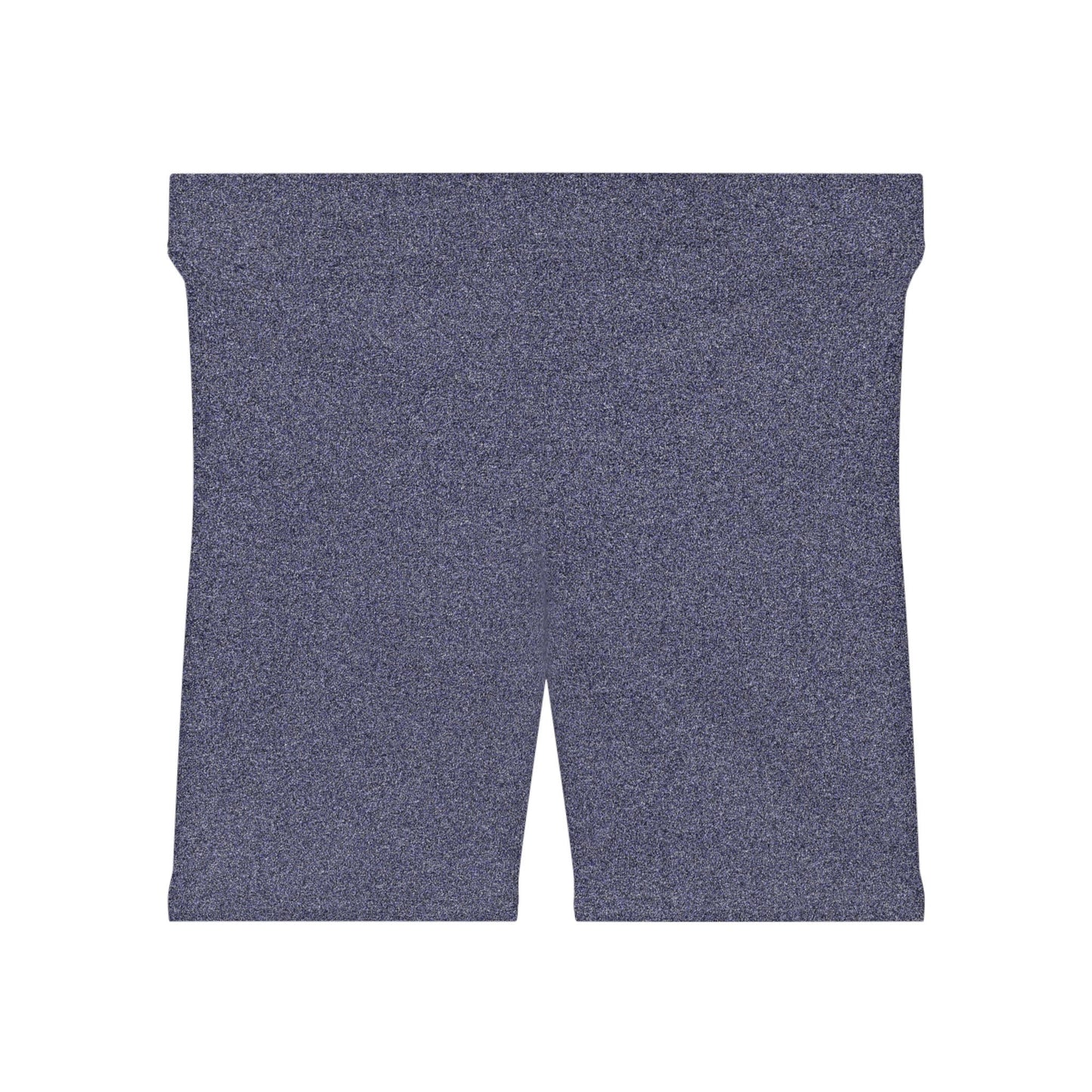 Blue Gray Biker Shorts