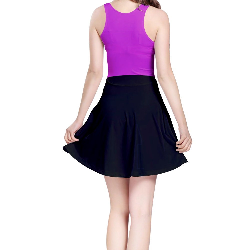 Purple Skater Dress
