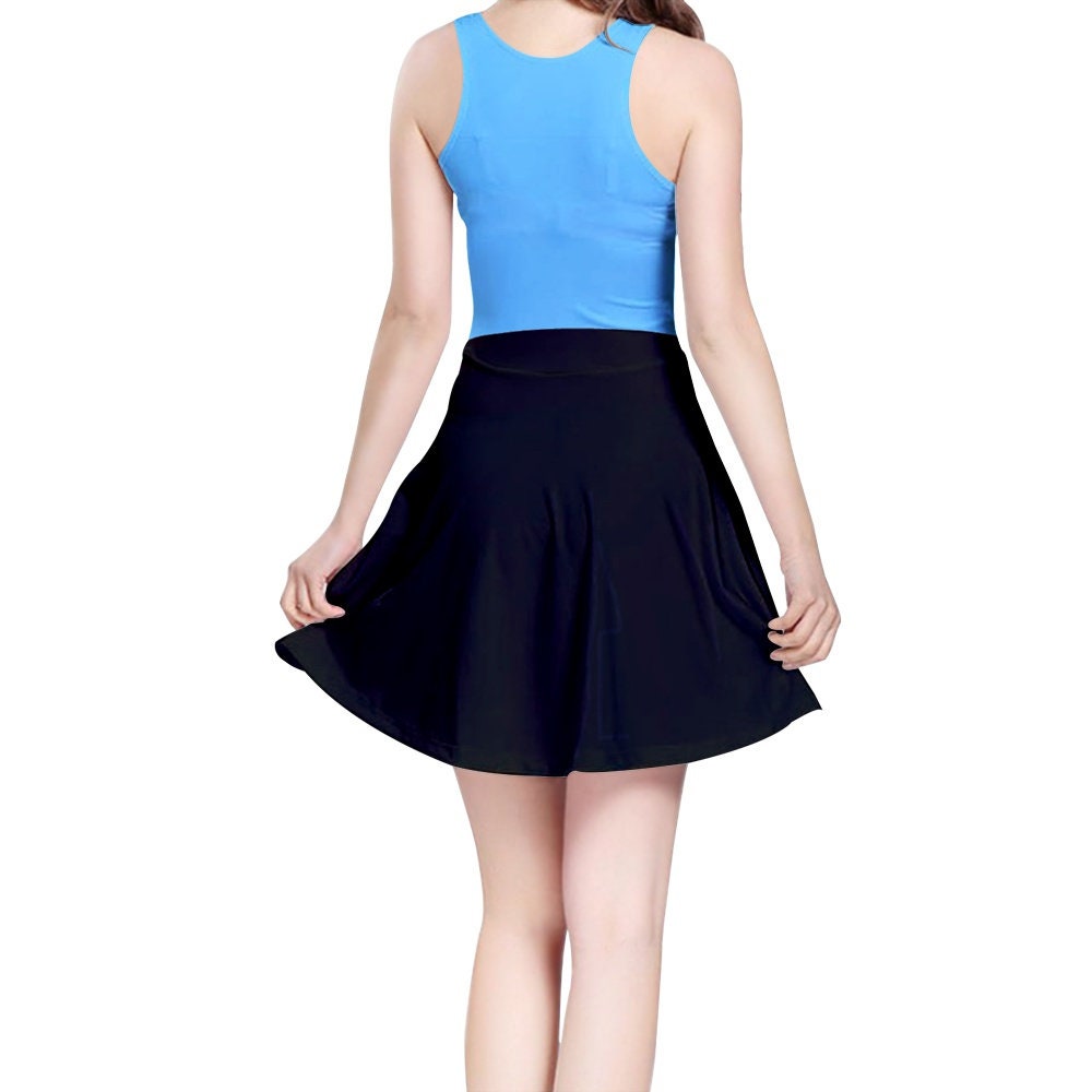 Blue Skater Dress