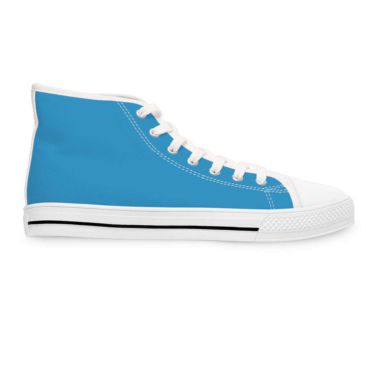 Women's Blue High Top Sneakers