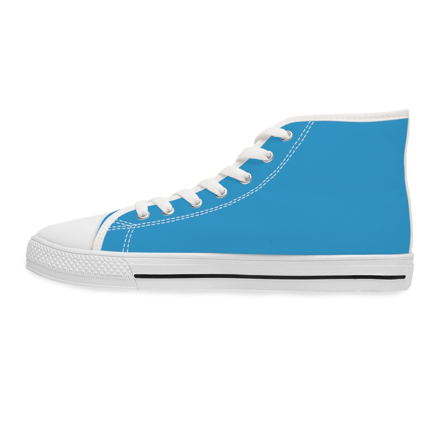 Women's Blue High Top Sneakers