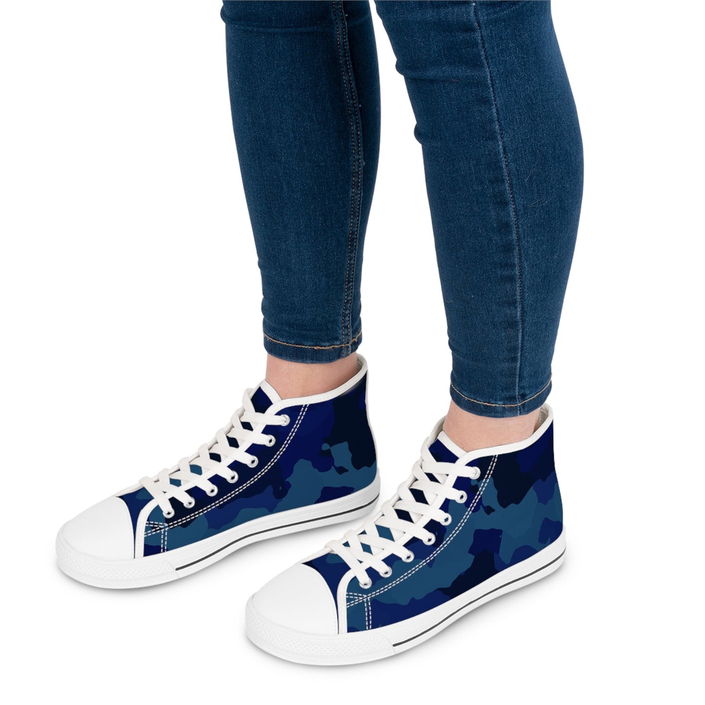 Women's Camo High Top Sneakers