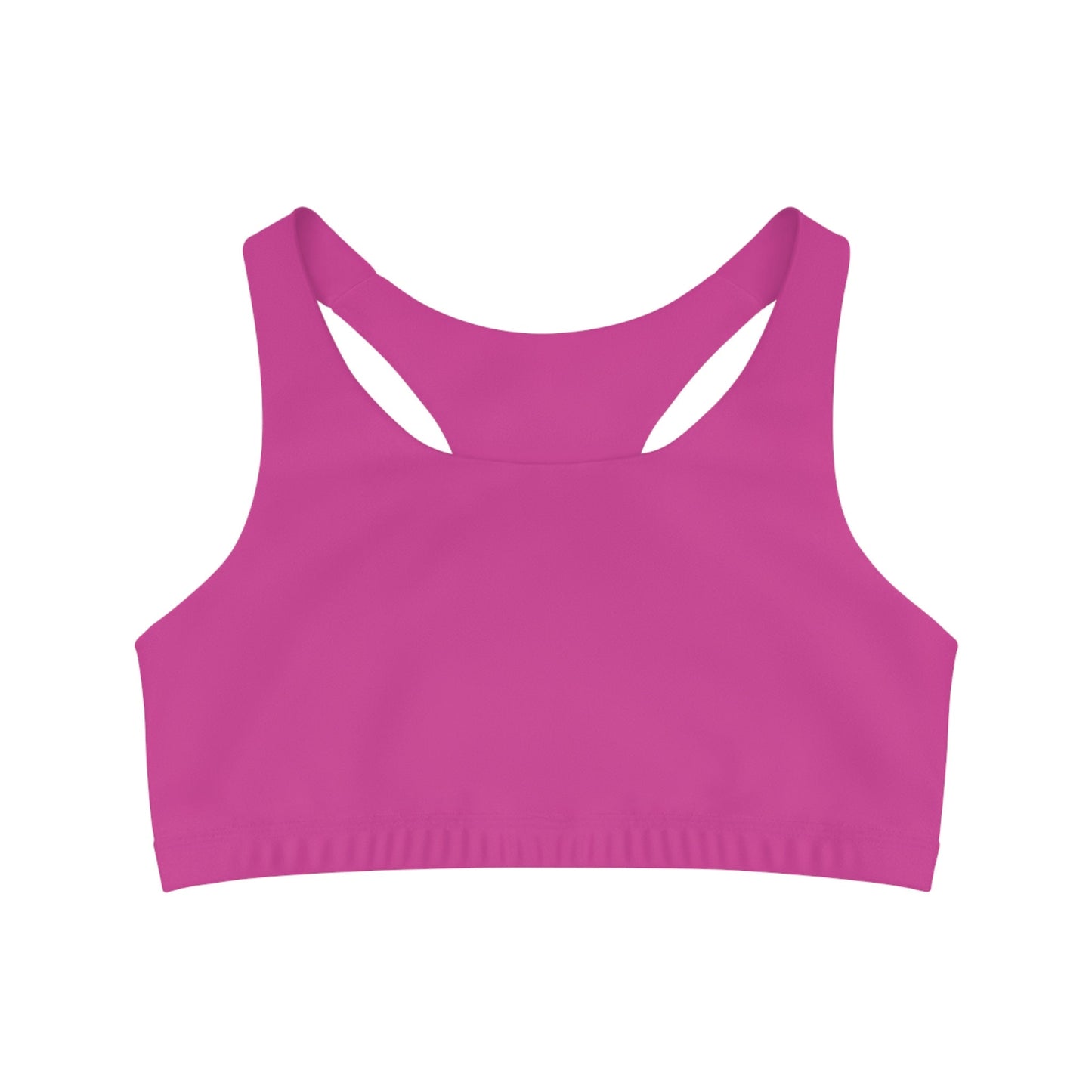 Seamless Pink Sports Bra
