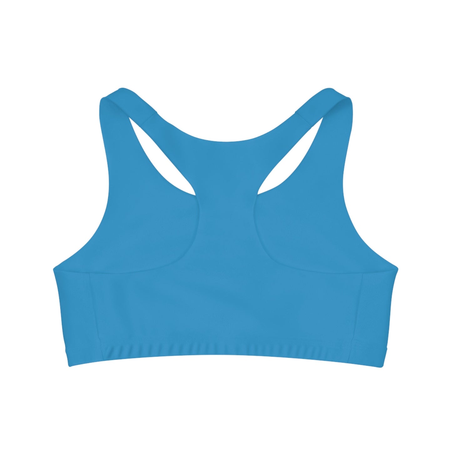 Seamless Blue Sports Bras