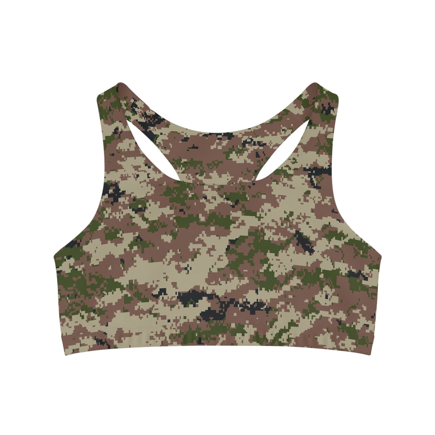 Seamless Camo Sports Bras