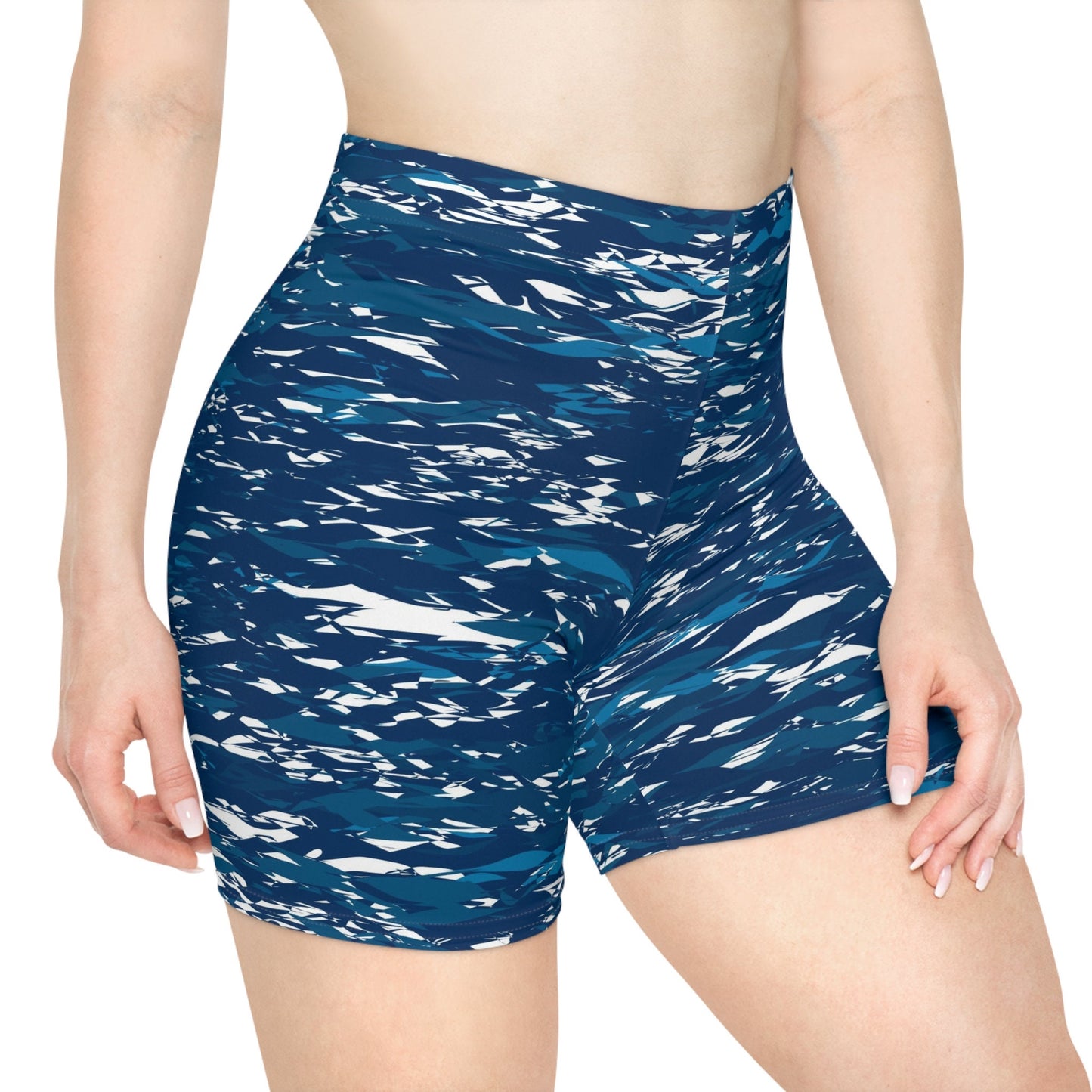 Women's Camo Biker Shorts