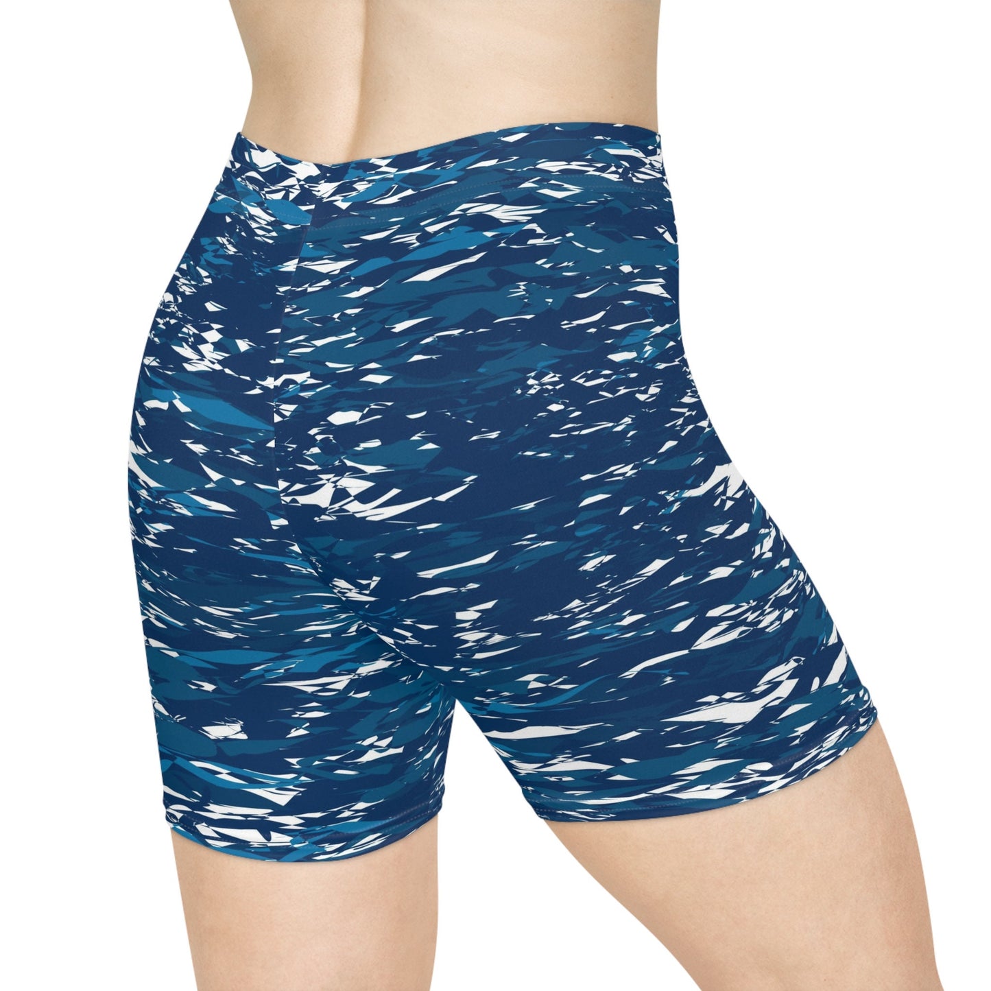 Women's Camo Biker Shorts