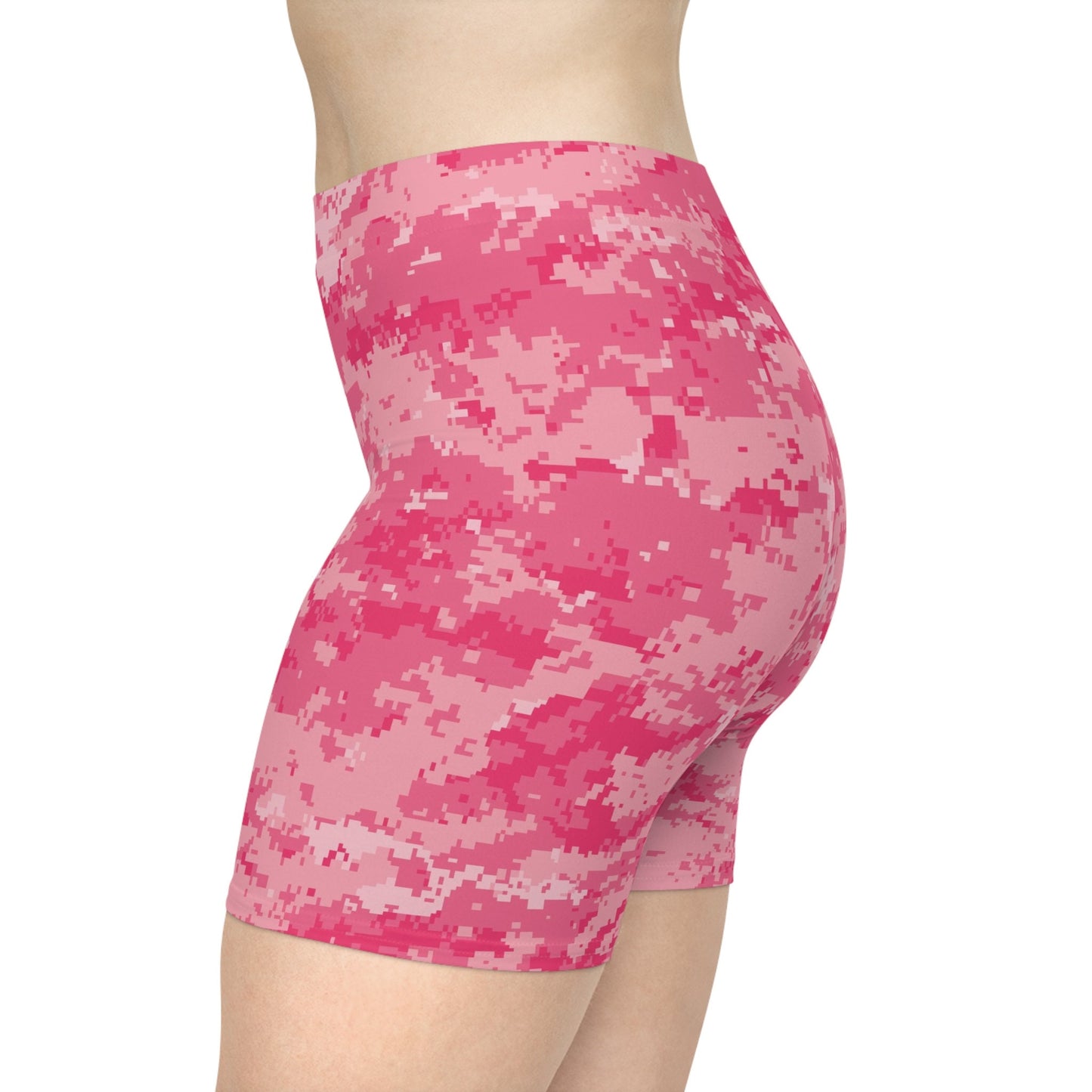Women's Camo Biker Shorts