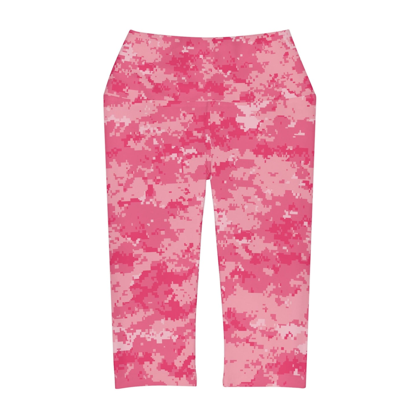 Yoga Camo Capri Leggings