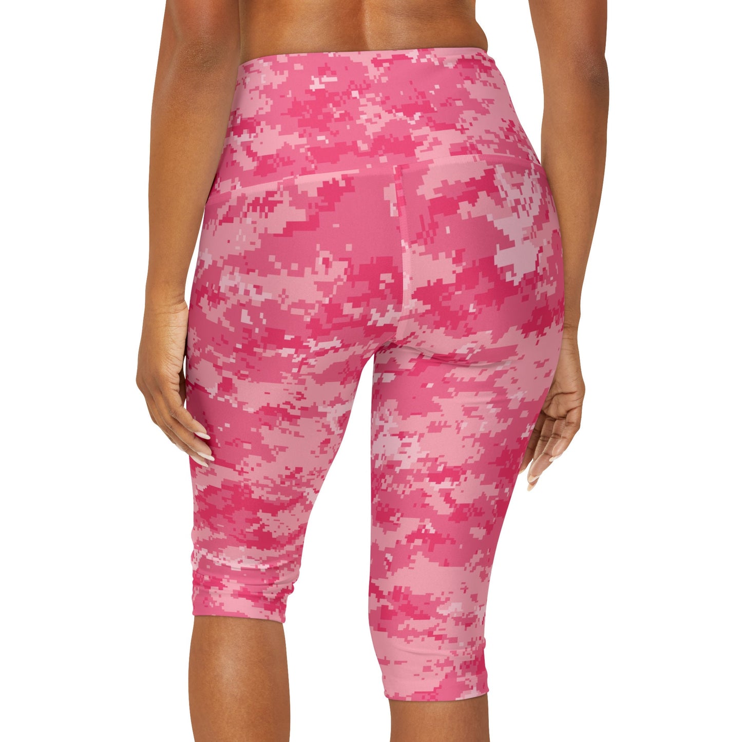 Yoga Camo Capri Leggings