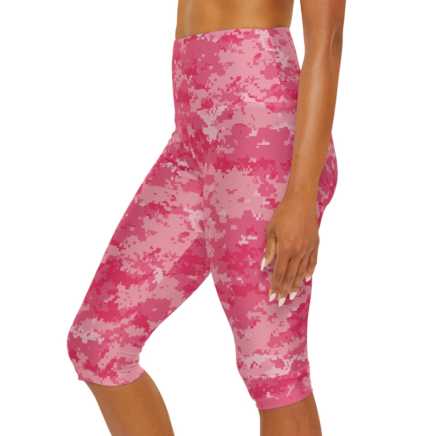 Yoga Camo Capri Leggings
